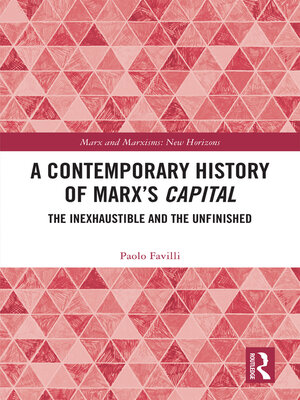 cover image of A Contemporary History of Marx's Capital